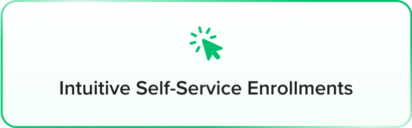 intuitive service enrollments
