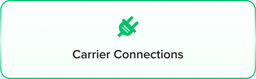 a green and white sign with the word ' crr connections '