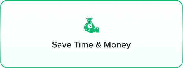 save time and money