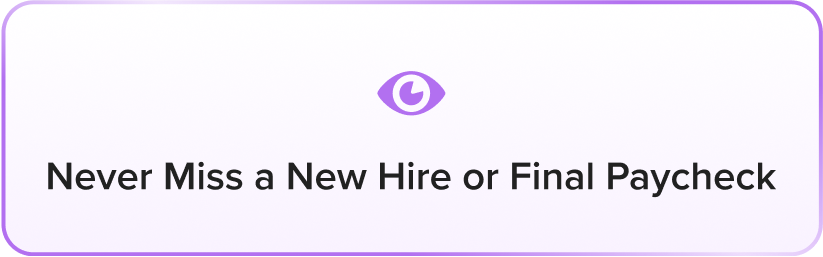 never is new hirer payback