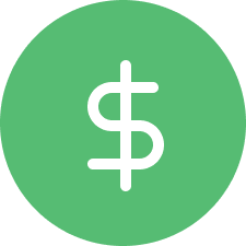 icon of a dollar sign