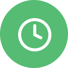 icon of a clock face