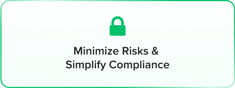 mini risks and simify compliance