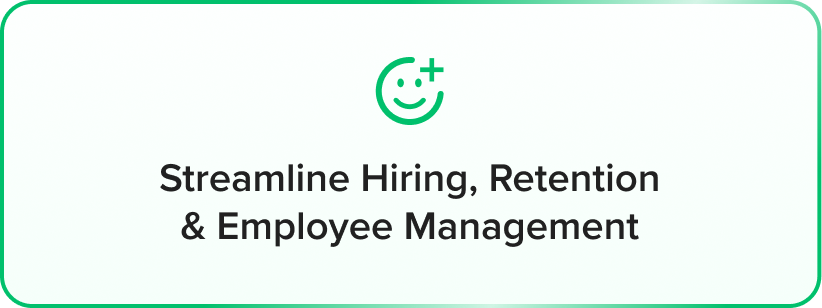 stream hiring, retention and employee management