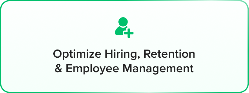 optiming, retention & employee management