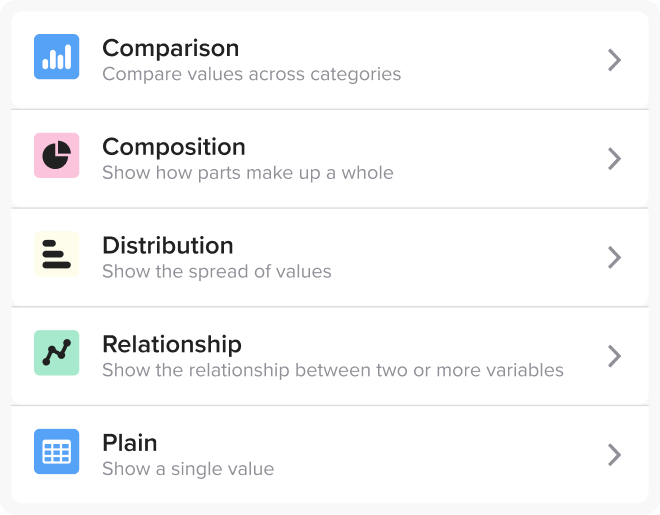 the settings in the app