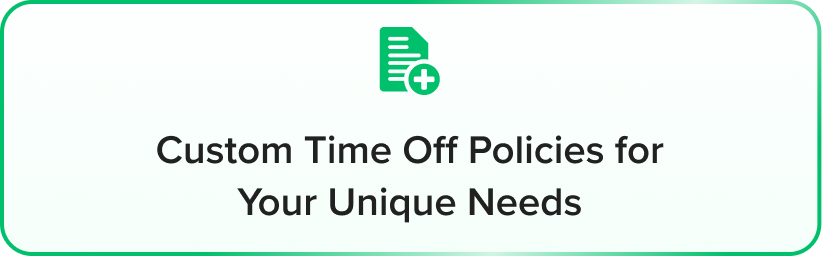 custom time of policies