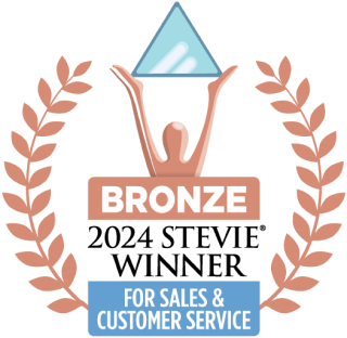 bronze medal for sales and customer service