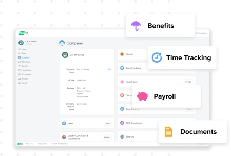 a computer screen with the word time tracking and a line of text