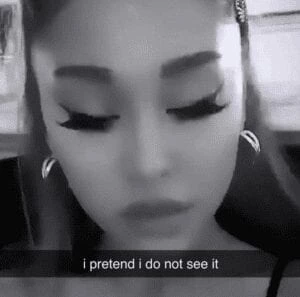 a woman with a black and white photo of her face