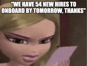 a cartoon character with a green hair and a white shirt