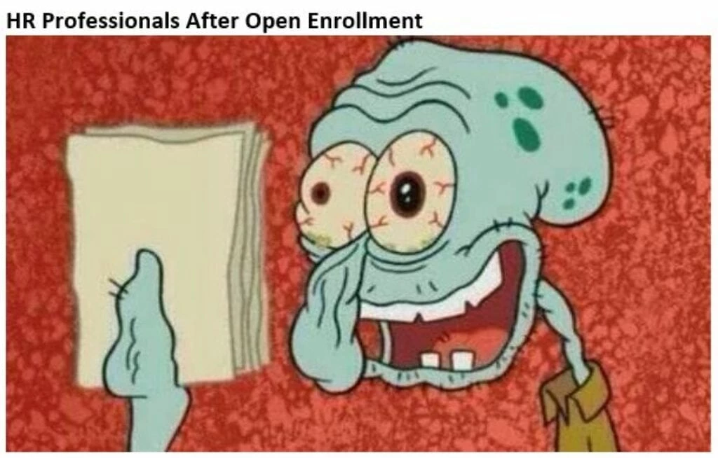 a cartoon character with a book in his hand