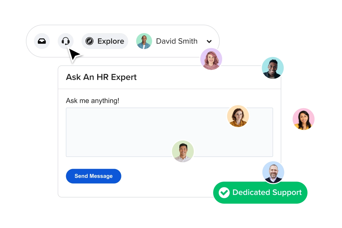 a screenshot of a chat with the text ask and expert