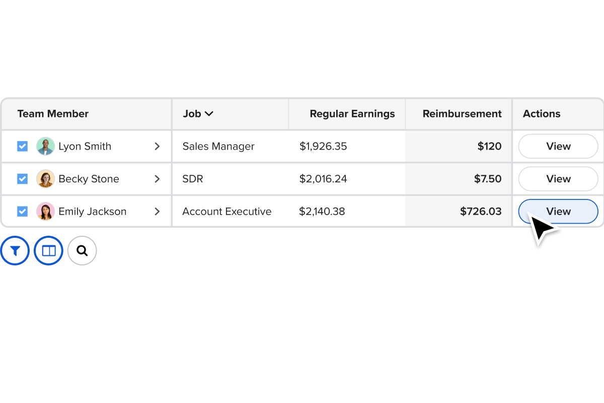 a screenshote view of the account details in the account