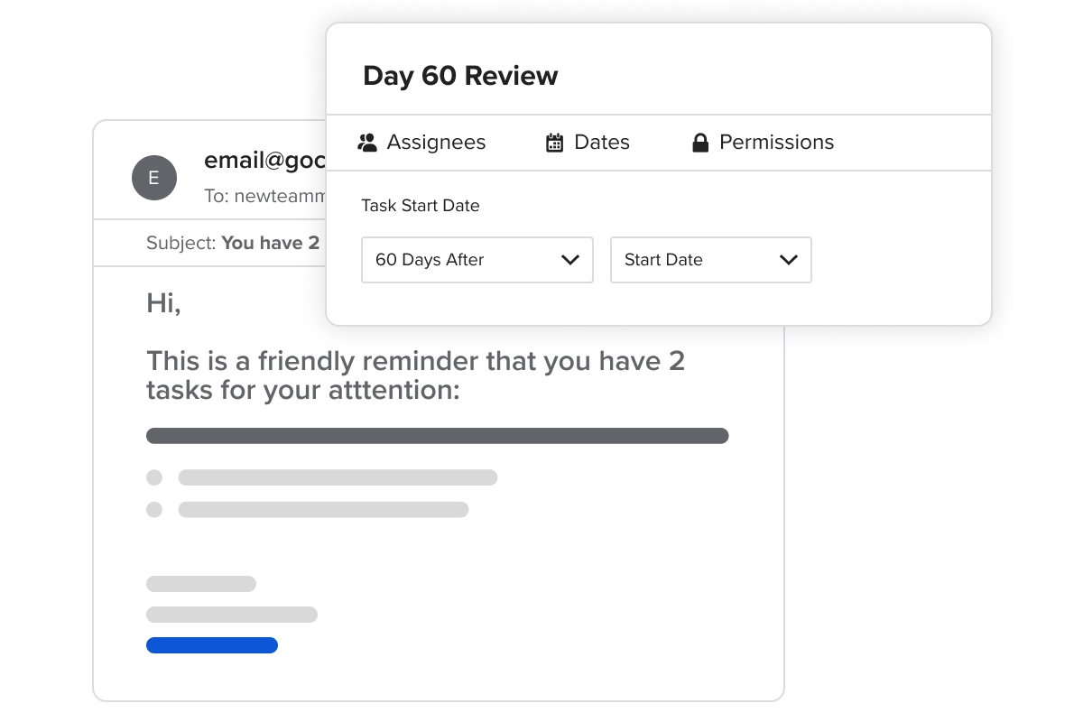 a screenshote screen with the text ' day 60 review '