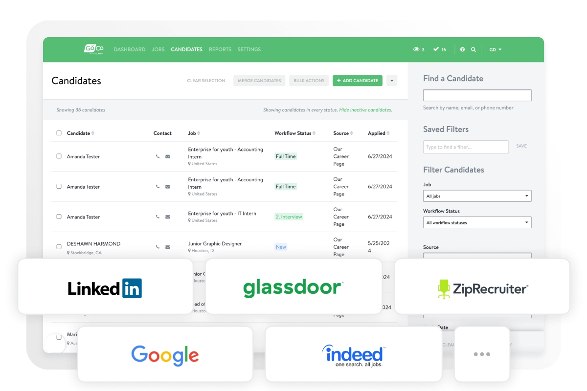 the linker dashboard with the linker logo and linker logo