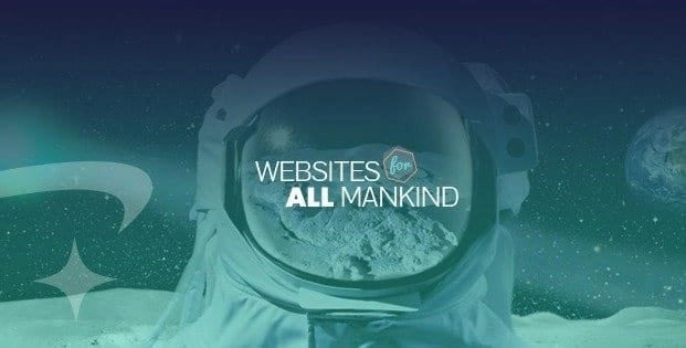 a man in a space suit is looking at the camera