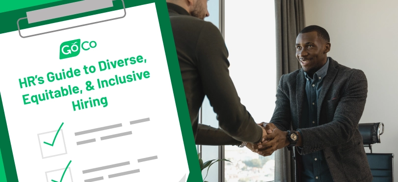 a candidate shaking the hiring manager's hand after a job interview