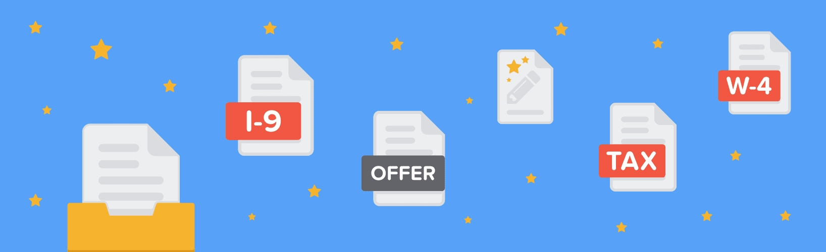 We believe that collecting and organizing employee documents should be simple, and nobody should ever need to input the same data fields more than once!