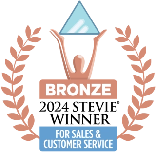 bronze medal for sales and customer service